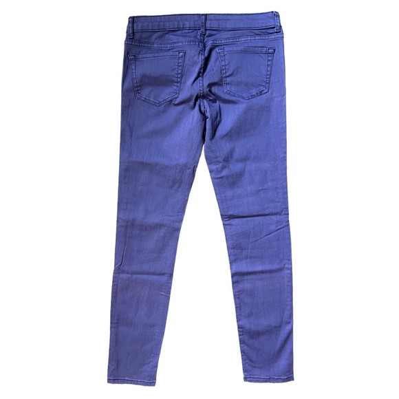 Aeropostale 5/6 Ashley Ultra Skinny Jeans Purple Stretch Women’s Juniors Jegging - Picture 8 of 8